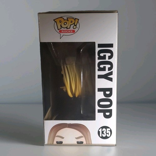 IGGY POP #135 Funko Pop + FREE Protector - Rare Punk Rock Legend Figur - Bild 4 von 6