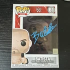 BATISTA #61 SIGNED Funko Pop! WWE W/ Protector
