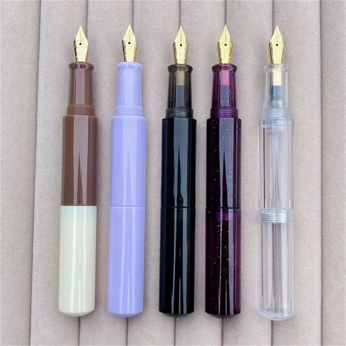 2025 Majohn Pupil Wancai Mini Transparent Pocket-Size Eyedropper Fountain Pen#zh - product listing photo