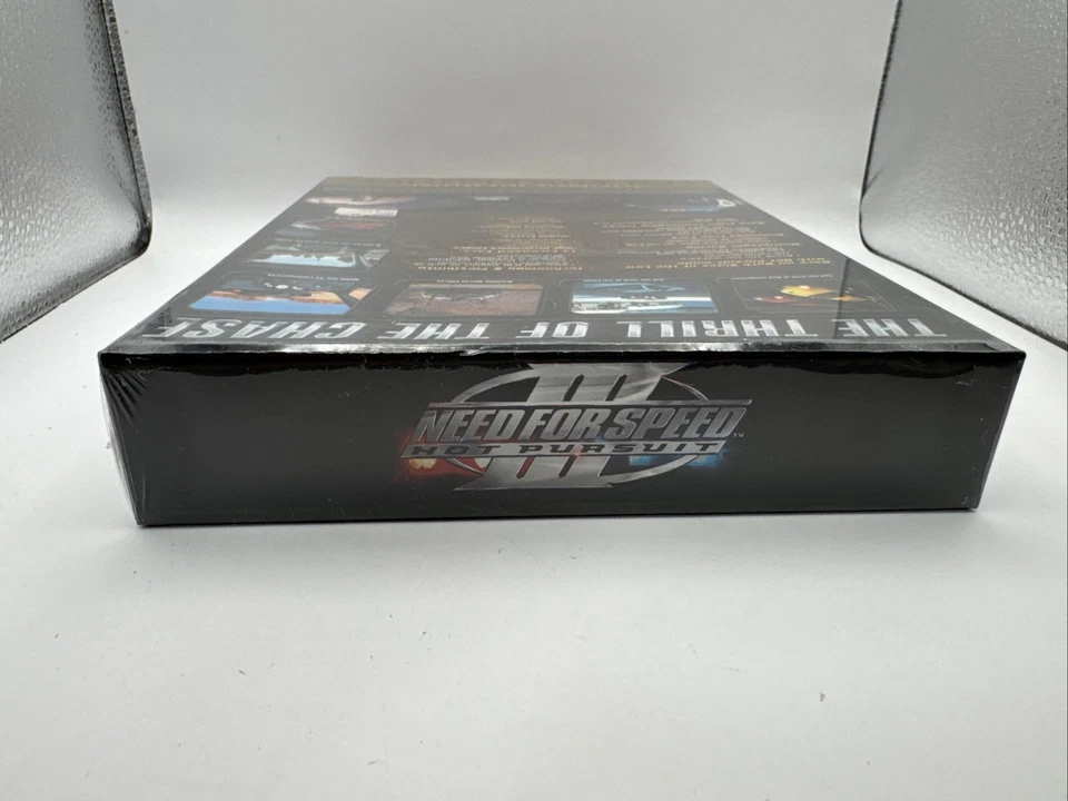 Vintage Need for Speed III 3 Hot Pursuit Big Box PC Game NEW Factory Sealed - Image 3 of 4