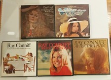 RAY CONIFF LOT OF 5 Reel to Reel Tapes 3 3/4 IPS