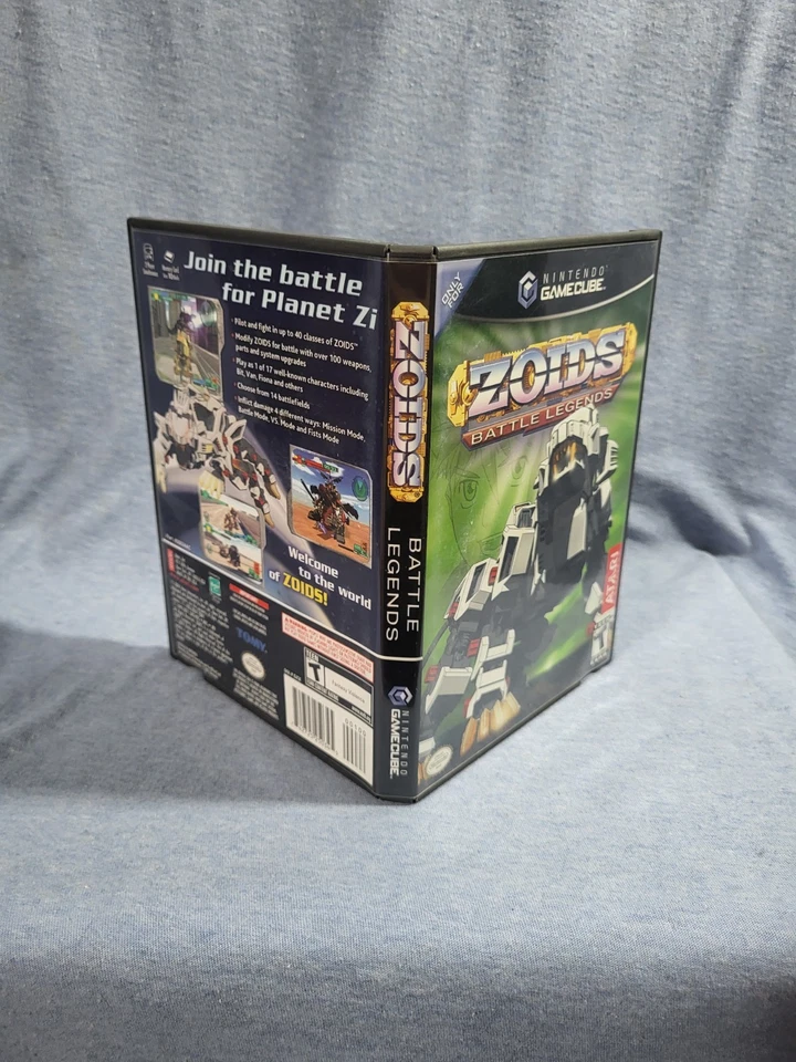 Zoids Battle Legends (Nintendo GameCube) Completo En Caja En Caja Foto 4 de 4