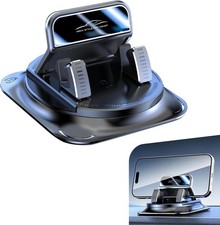 Car Dashboard Phone Holder 360 Degree Adjustable Bracket with Anti slip Base