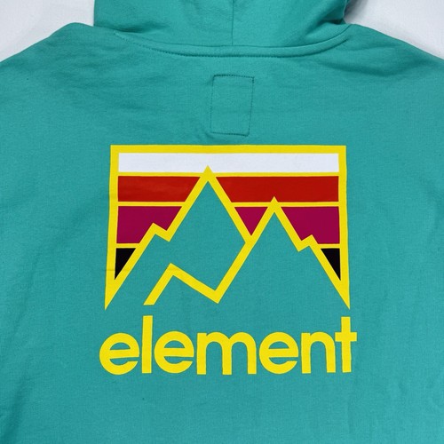 Element Skateboards Pullover Hoodie Sweatshirt Men’s Medium Mountain Snowboard - Picture 11 of 18