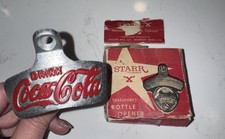 Ancien ouvre bouteille Coca-Cola Starr "X" Allemagne #3 avec boite 