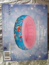 Disney Princess Little Mermaid Inflatable Kiddie Pool 48" x 12" Ages 2+ NEW
