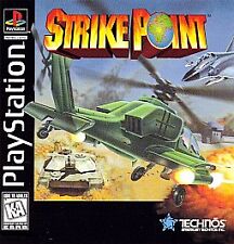 Strike Point (Sony PlayStation 1, 1996) w/Manual Complete