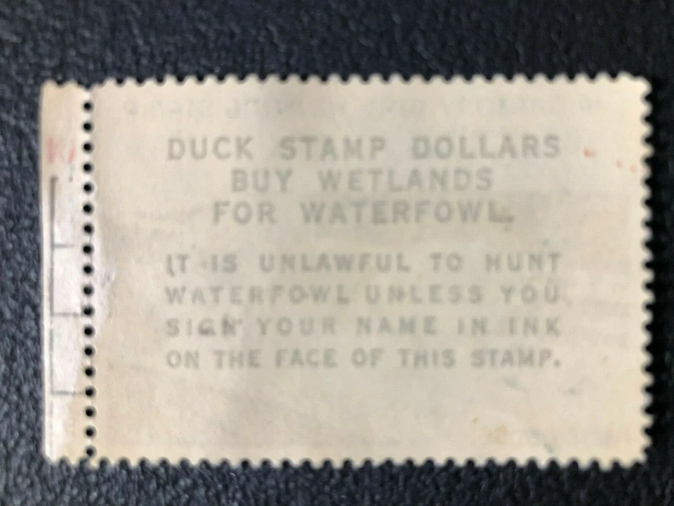 U.S. BOB RW31 1964 Nene Geese $3 Migratory Bird Hunting Stamp MNH Signed - Image 2 of 2