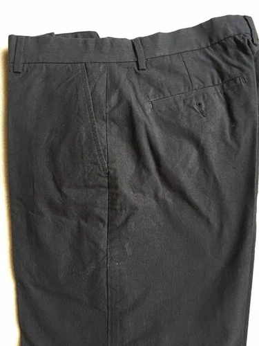 Men's GAP pants-blue-thin strip  -W 33, Insam 30 inch, flat front, straight fi