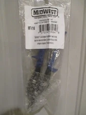 MIDWEST Bulldog Tinner Snip - 16-Inch Straight/Wide Curved Metal Cutter