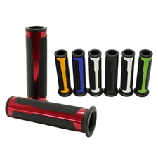 Motorcycle 7/8" Rubber Hand Grips For Suzuki GSX-R600/750/1000 GSR750 600 400 US
