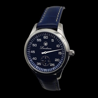 LANDERON JUMPING HOUR AUTOMATIC BLUE DIAL (I) | eBay