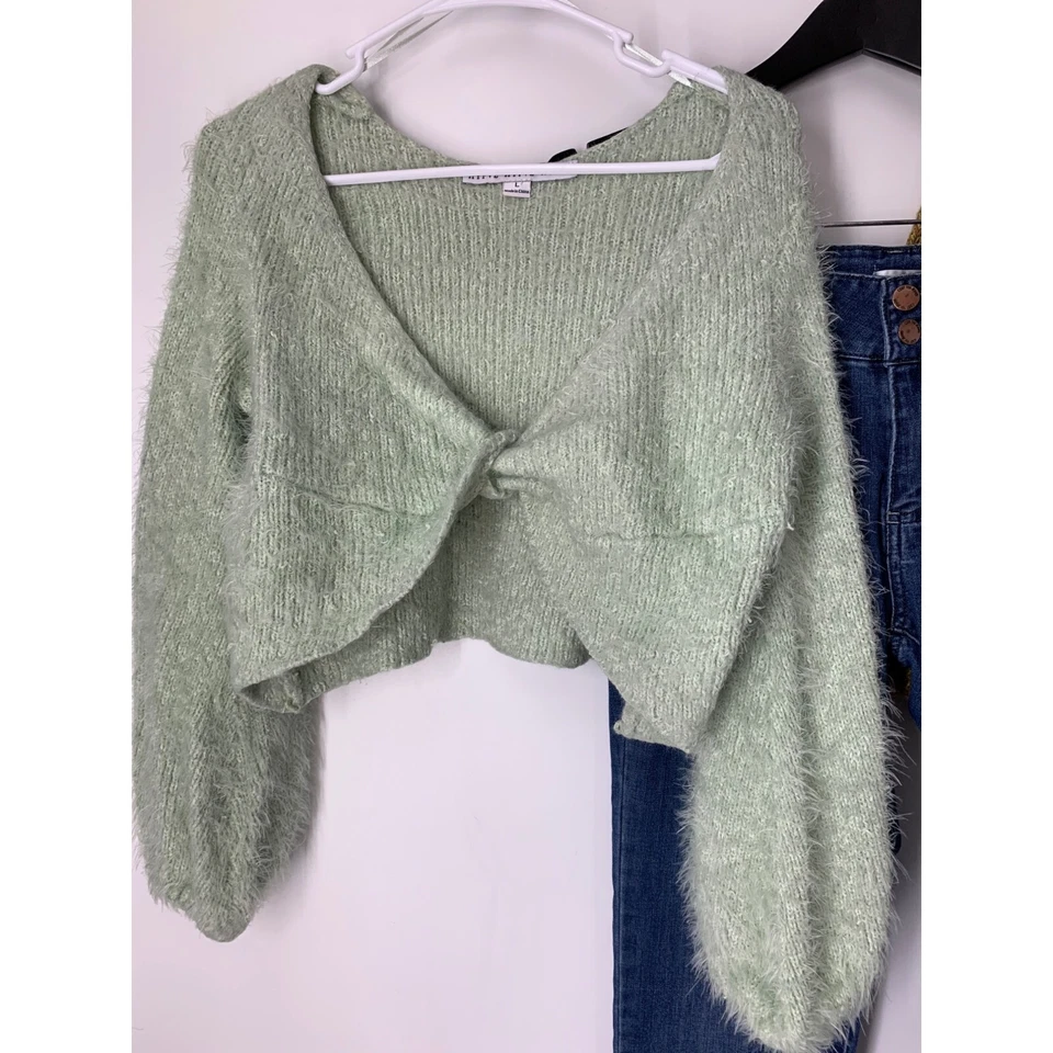 Mujer Lote de 3 C’est Toi Jeans Talla 11+2 Suéteres Grandes 5671 Crop Foto 3 de 4