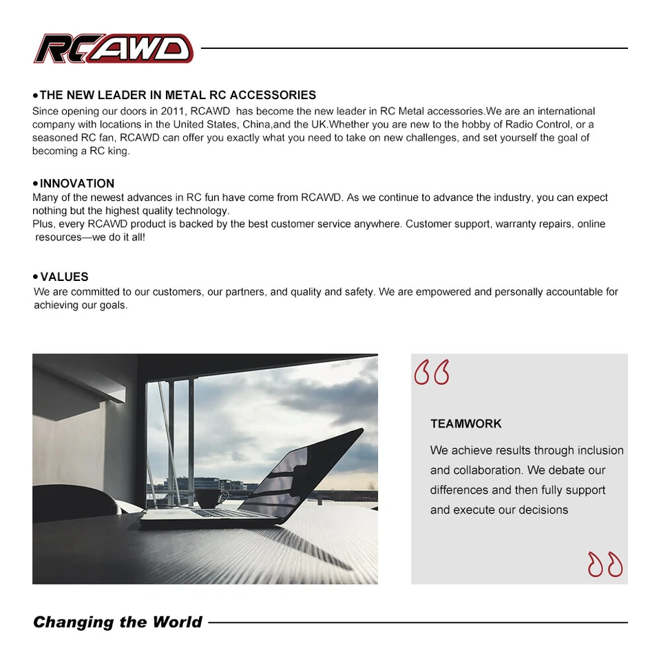 RCAWD R/Y/T 4PCS Pre-Glued All Terrain Tires for Losi 1/12 NASCAR Upgrade Parts - Image 2 of 4