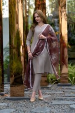 kurti set for women Brown color Vatican