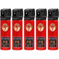 5 Pack Pepper Spray Self Defense Max Strength Security - 3.7 fl oz