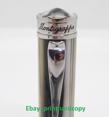 Brand New Montegrappa Ducale Sabbia Fountain Pen Silver Trim. | eBay