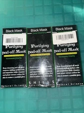 3 Boxes Shills Peel off Deep Acne Cleansing face Black MASK 50ML - Free Shipping