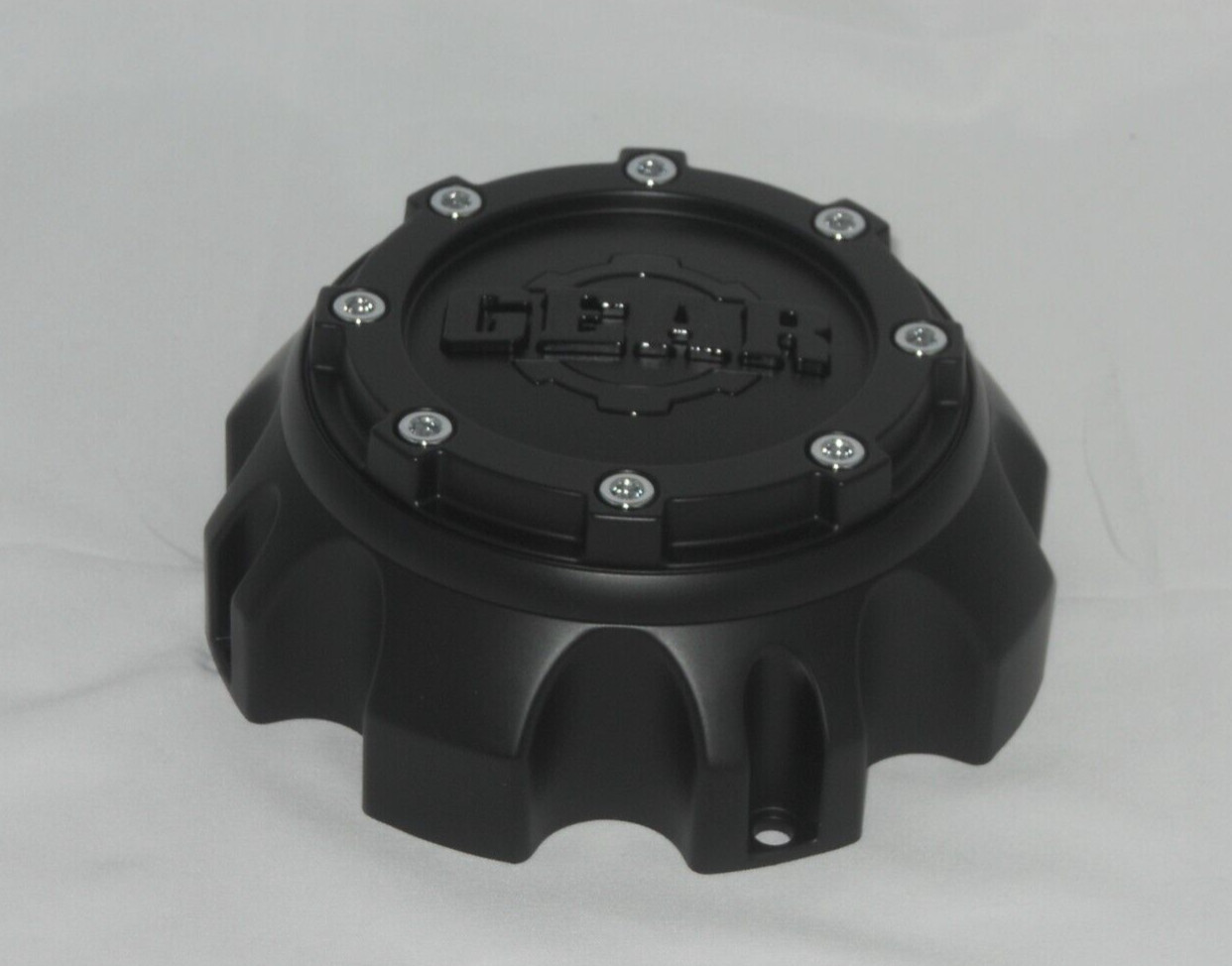 GEAR ALLOY BLACK 8 LUG WHEEL RIM CENTER CAP 6001B170-8H S1111-05 513B170-8H