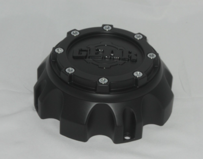 GEAR ALLOY BLACK 8 LUG WHEEL RIM CENTER CAP 6001B170-8H S1111-05