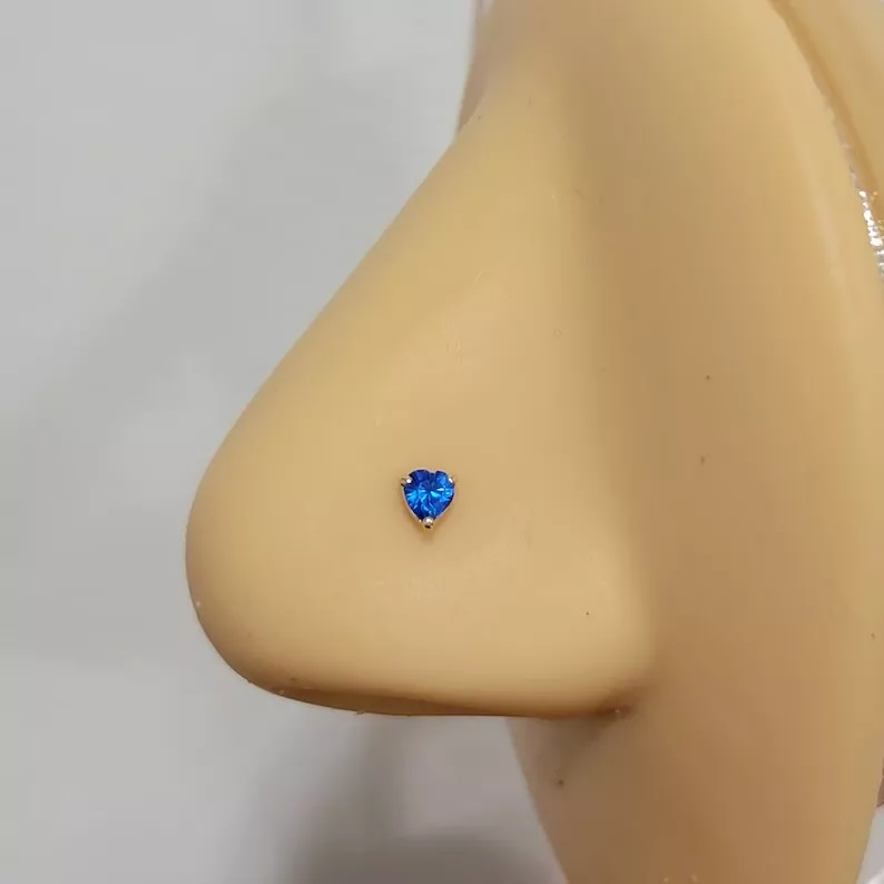 Sapphire nose deals ring