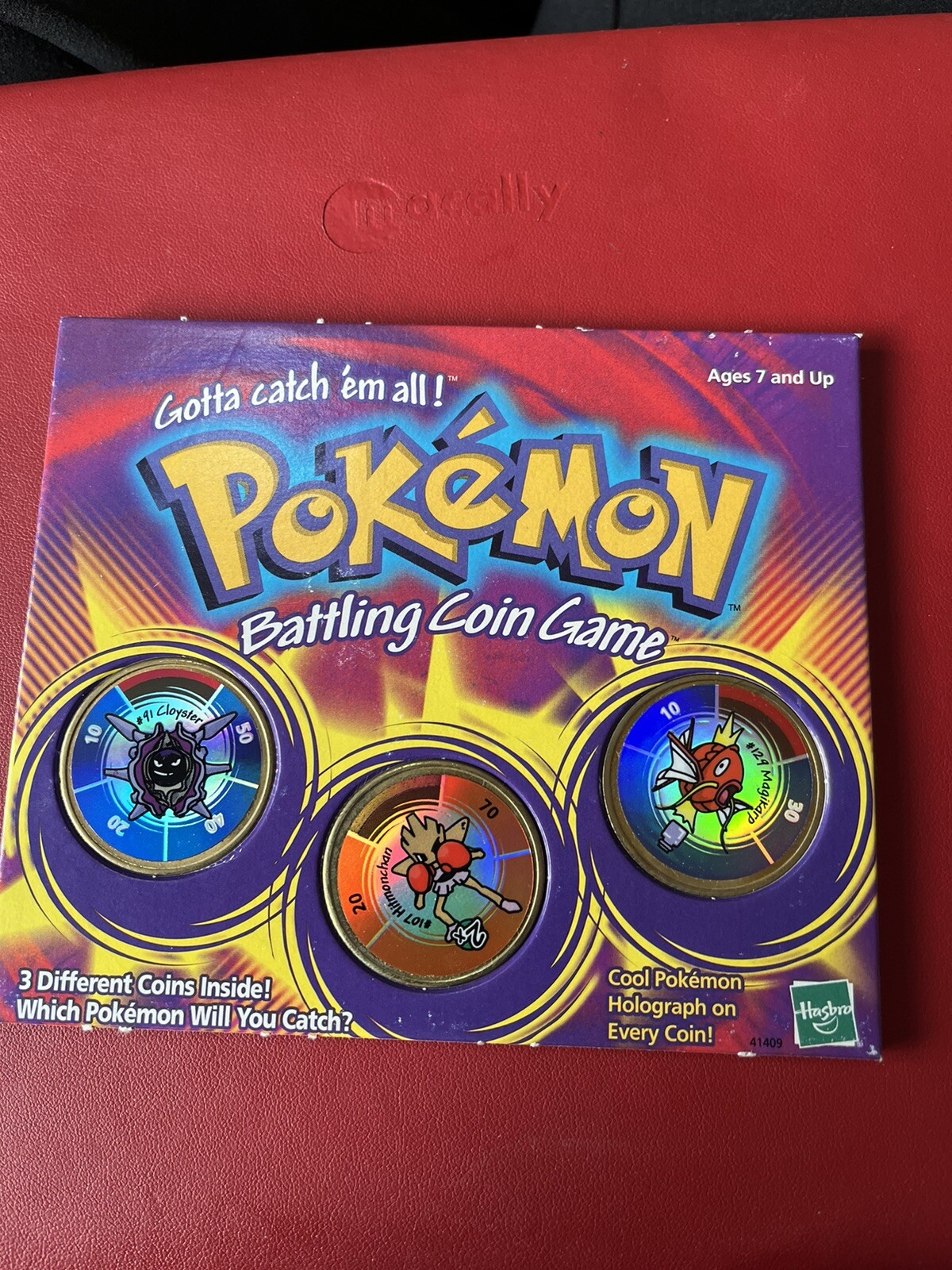 Vintage Hasbro Pokemon Battling Coin Game Coins. Cloyster. Hitmonchan.  Magikarp | eBay