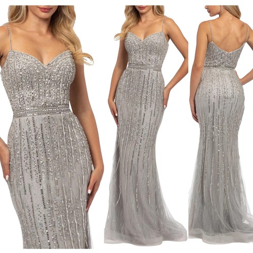 Camille La Vie Beaded Dress Size 8 Womens Formal Prom Wedding | eBay