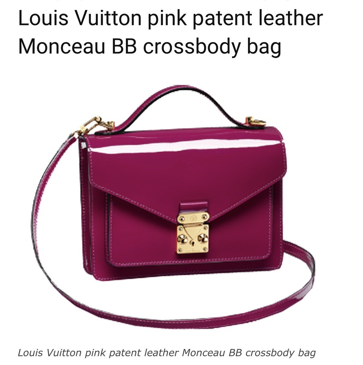 Louis Vuitton vintage monceau two way bag wear throughout and the