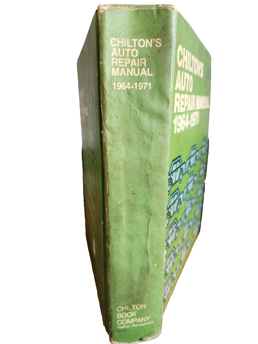 Chiltons auto repair manual 1964-1971 | eBay