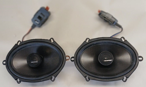 2 Memphis Audio 15-MCX57 MClass Series 5"x7" 2-way car speakers UNTESTED