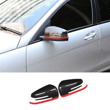 Fit For Benz E-Class 2009-2015 Carbon Fiber Rear View Side Door Mirror Cover