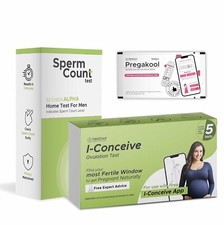 Kit de test d'ovulation et de nombre de spermatozoïdes Neodocs pour couples a...