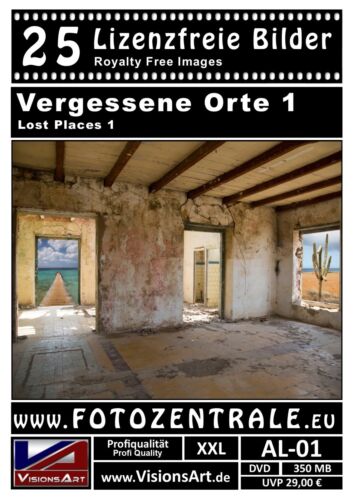 25 Lizenzfreie Profi-Bilder/Fotos ! Lost Places ! (Royalty Free) Vergessene Orte - Bild 1 von 2