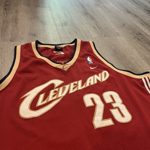 Vintage LeBron James Cleveland Cavaliers Nike NBA Sewn Jersey Size Men’s 3XL - Picture 2 of 7