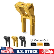 NICECNC Handlebar Risers Modular Clamp for Harley Heritage Softail FLSTC 01-17