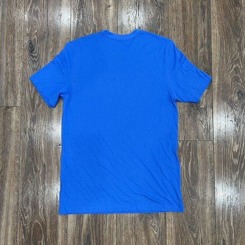 UCLA x Jordan Fußball Nike Dri Fit Shirt Herren mittelblau gold Schriftzug ungetragen - Bild 9 von 11