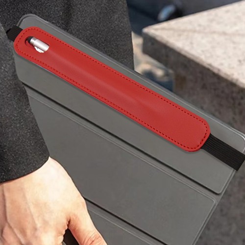 Elastic Band Pen Cover Waterproof Case Elegant Faux Leather - Afbeelding 6 van 15