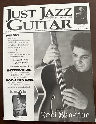 Just Jazz Guitar No 63 May 2010 Roni Ben-Hur