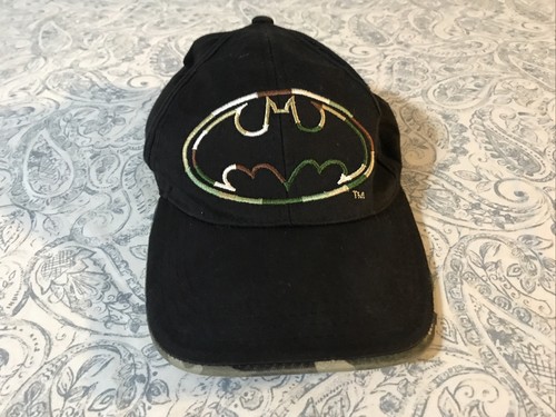 Batman Hat Black Camouflage Adjustable 