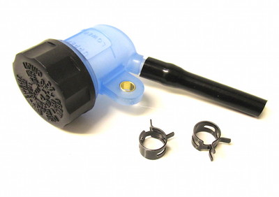 Universal Bremsflüssigkeitsbehälter Blau Honda Kawasaki Aprilia Yamaha Suzuki 