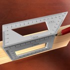 45/90 Degree Gauge Right Angle Ruler Measuring Woodworking Measuring Protractor