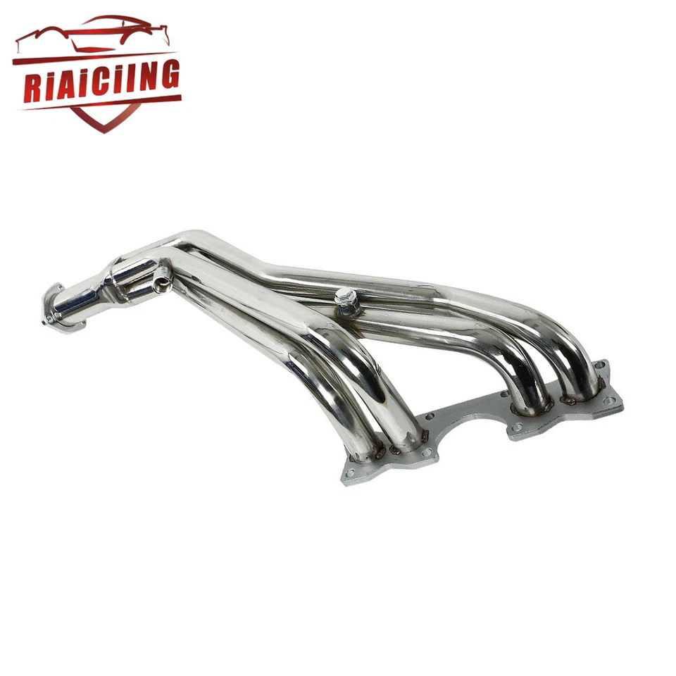 Kit de cabezal de escape de acero inoxidable 4-1 para camioneta Nissan D21 de carrocería dura 90-95 2,4 L 4x4 Foto 3 de 4