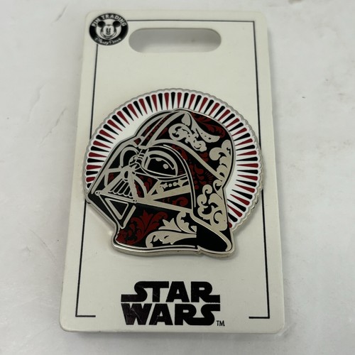 3 NEW Star Wars Darth Vader Stormtroooper and Boba Fett Disney Silver Series Pin - Picture 3 of 5