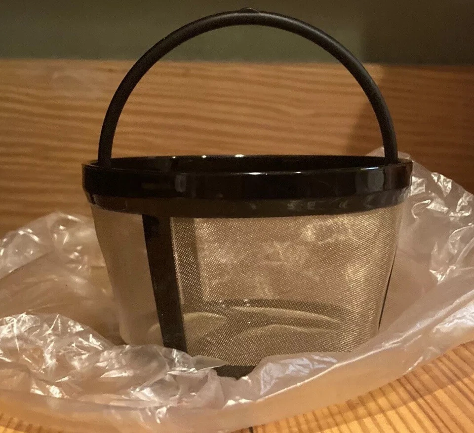 Mr. Coffee 5 tazas de café térmico JWX3 JWX9 parte, cesta de filtro de oro permanente genérico Foto 3 de 4