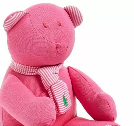 Ralph lauren pink sales teddy bear