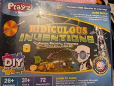 Playz Ridiculous Inventions Science Kit Stem Learn & Do Science DIY Projects NEW