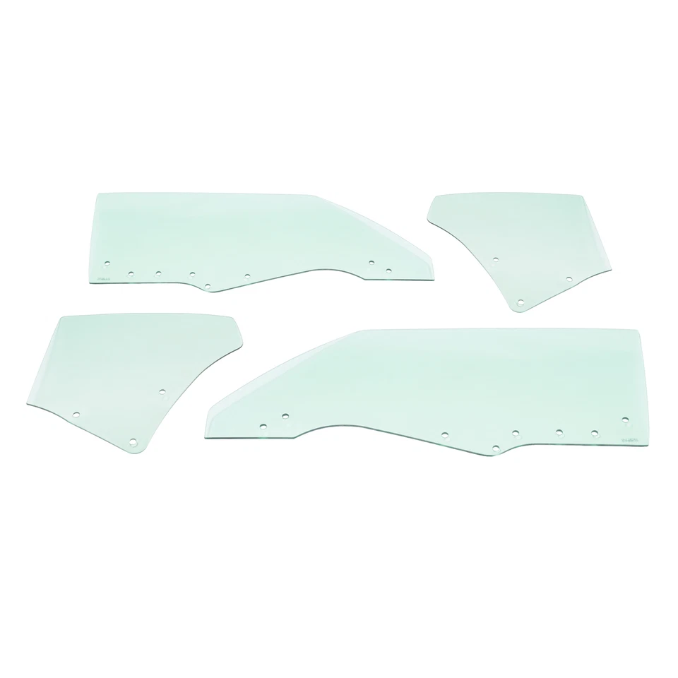 Quarter Side Door Window Glass Set For 1970-1972 Chevrolet Chevelle Malibu 2-Dr - Изображение 2 из 4