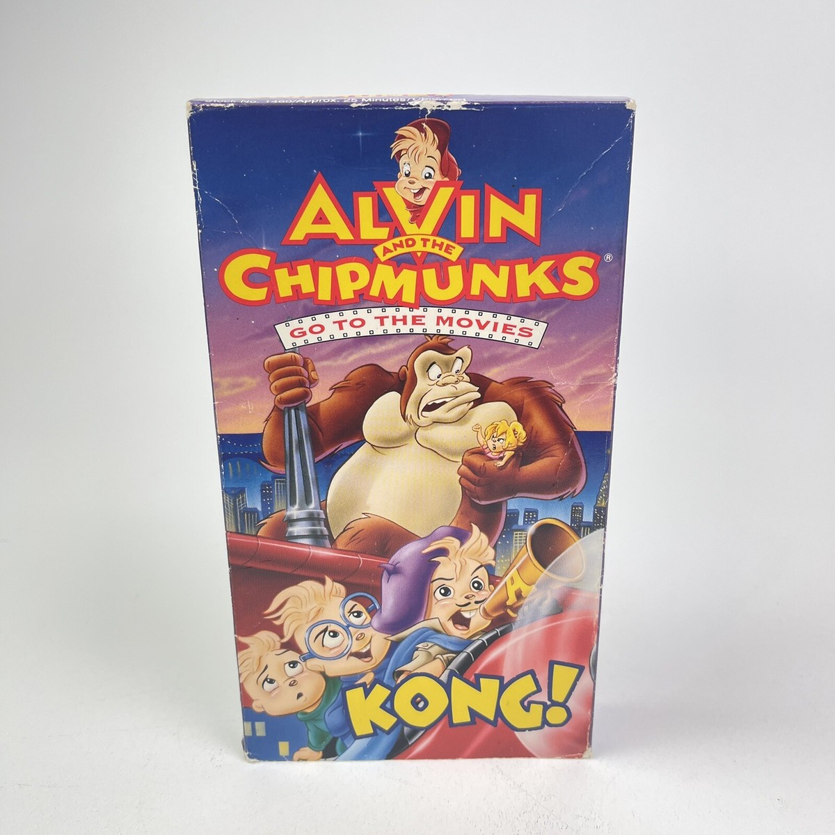 Alvin And The Chipmunks Go To The Movies Kong VHS Tape Buena