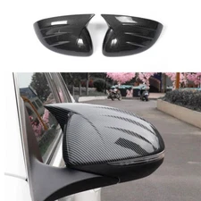 For Benz GLC X254 2023-24 Carbon Fiber Ox Horn Rear View Side Door Mirror Cover