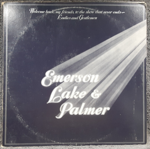Emerson, Lake, Palmer- "Welcome My Friends..." - Manticore - MC-3-200 - 1978- EX - Afbeelding 1 van 12